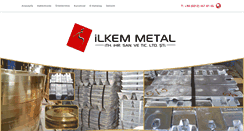 Desktop Screenshot of ilkemmetal.com